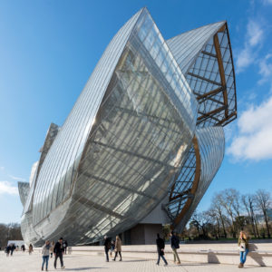 Parijs, Fondation Louis Vuitton, architect: Frank Gehry